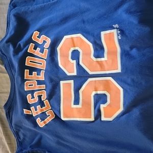 NY Mets Blue Cespedes Shirsey (L)